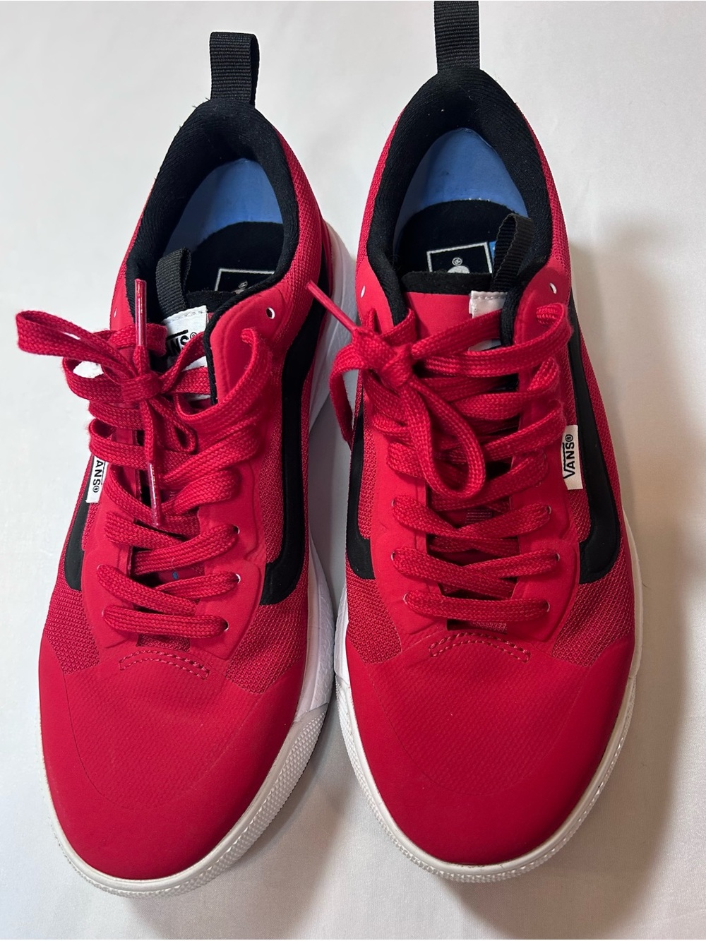 Vans UltraRange EXO Red Sneakers size 8